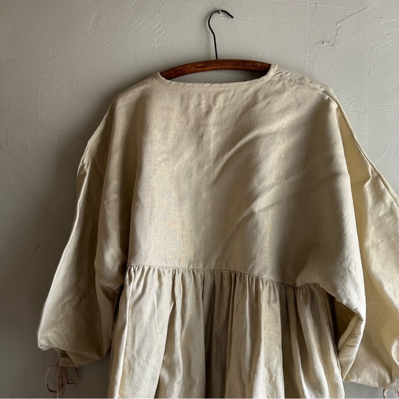 Circa 26 by Skippy Cotton oversized 100% linen tunic - Picture 7 of 9